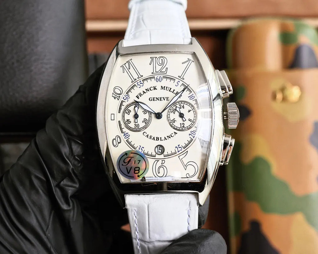 Franck Muller White Chronograph - Hình 3
