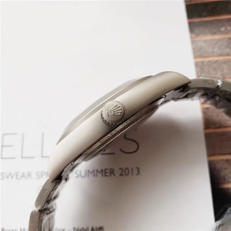 Rolex Milgauss Silver Grid - Hình 7