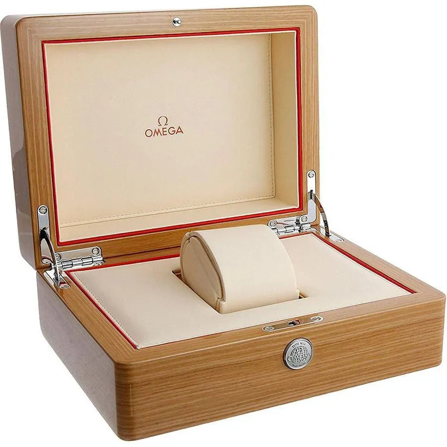 seamaster Omega Grey Wave Blue Bezel - Hình 3