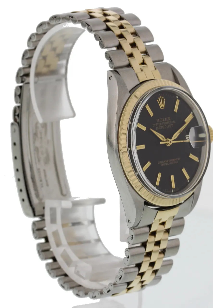 Rolex Datejust Black Dial Two - Hình 6