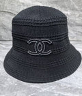 Chanel-Inspired Knit Bucket Hat